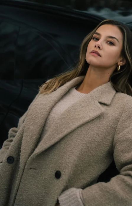 пальто тепле зимове Sandro Paris р.36 Оригінал