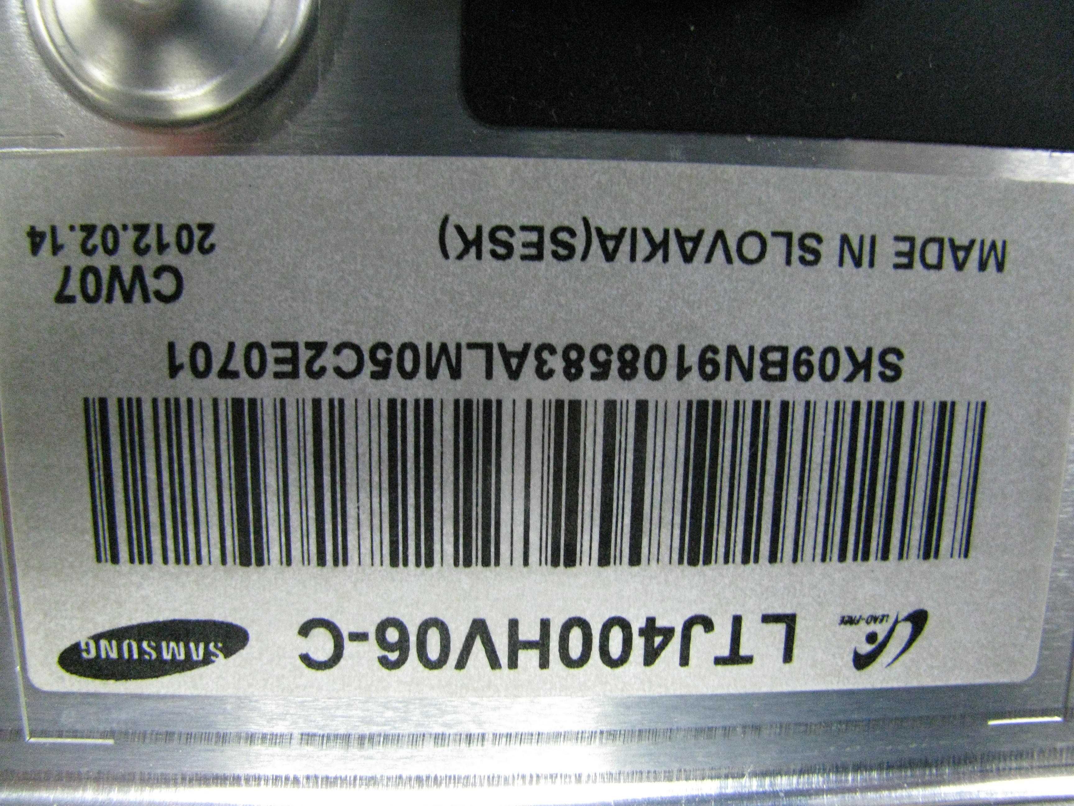 Матрица телевизора Samsung UE40D6100, LTJ400HV06-C, bn96-16796a