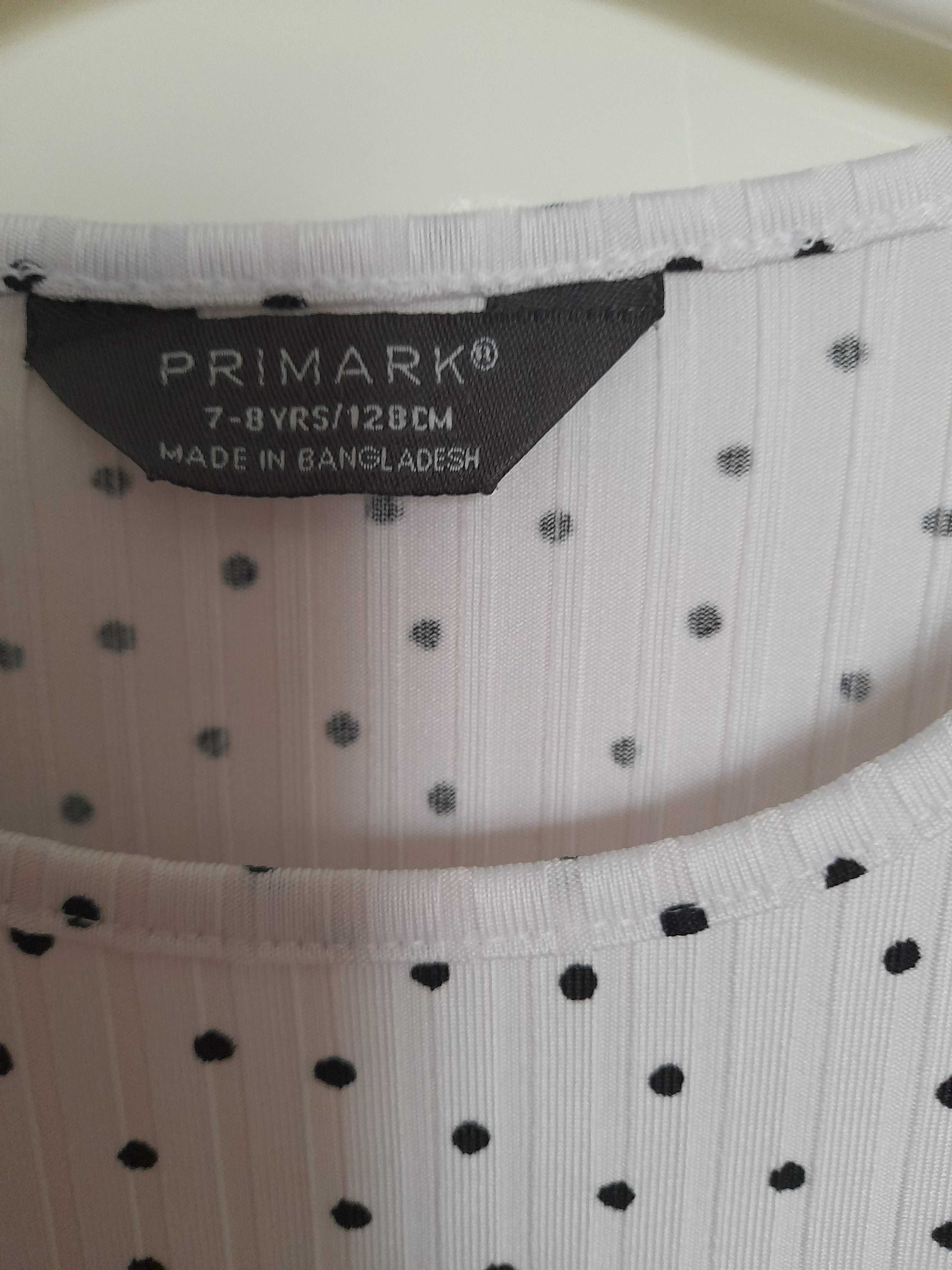 Bluzka biała dziewczęca Primark r 128