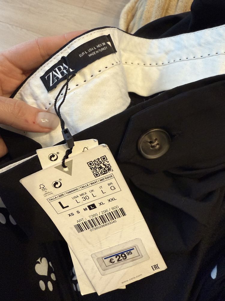 Нові штани Zara L, ідуть на Хл