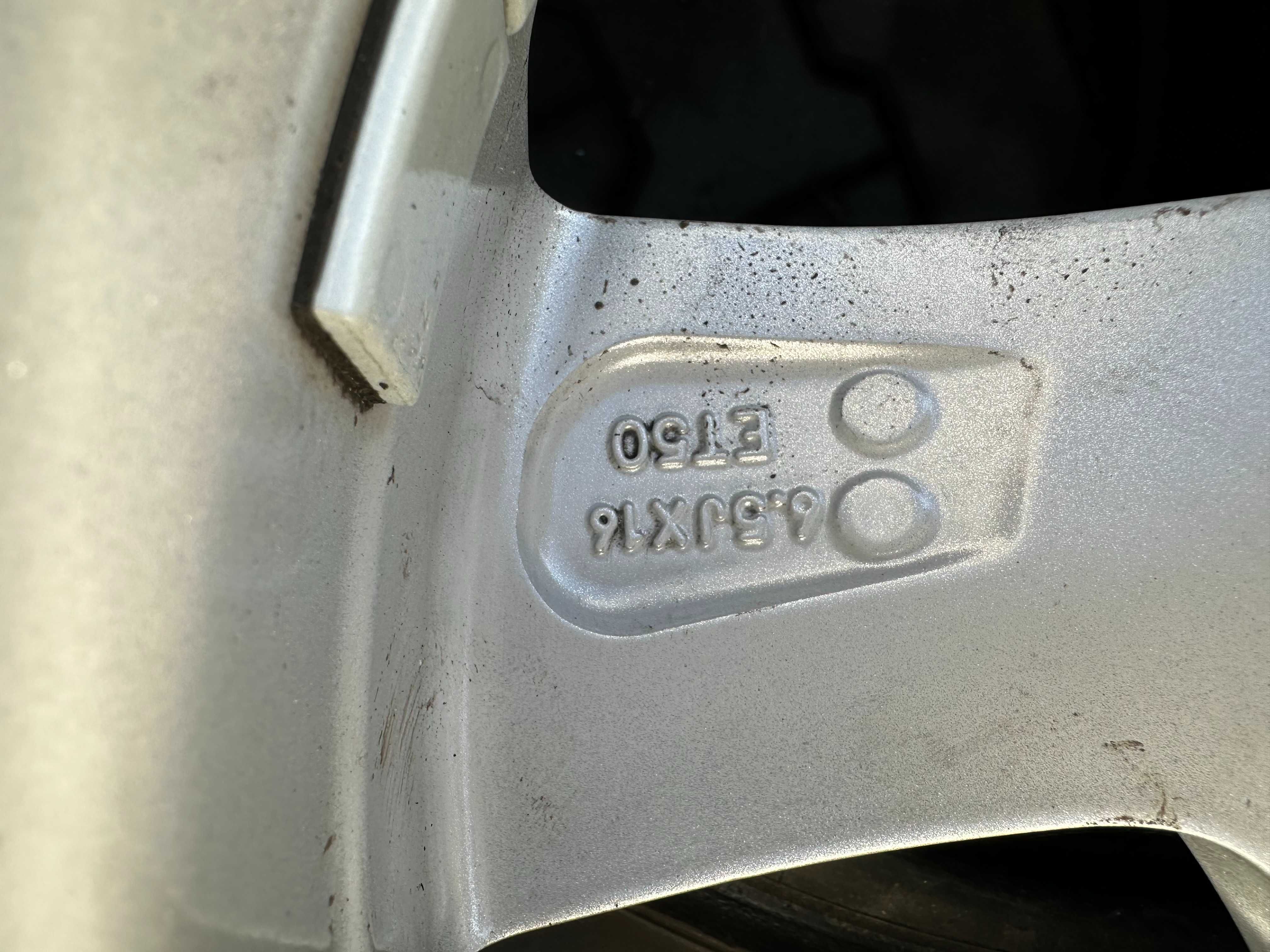 6x120 6,5j x 16" et50 Ford OE Custom JAK NOWE z czujnikami cisnienia