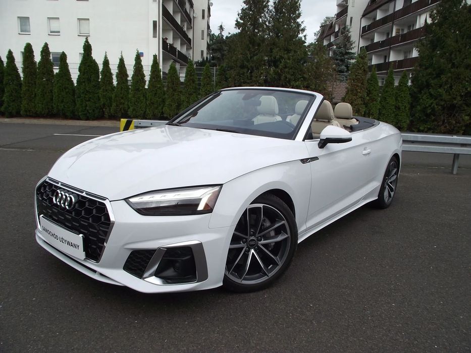 Audi A5 Cabrio Cabriolet-S-Line-Zarejestrowany w PL