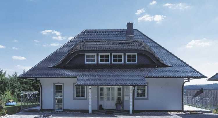 Dachówka BRAAS Opal podstawowa czarny brylant Kościan Poznań Leszno