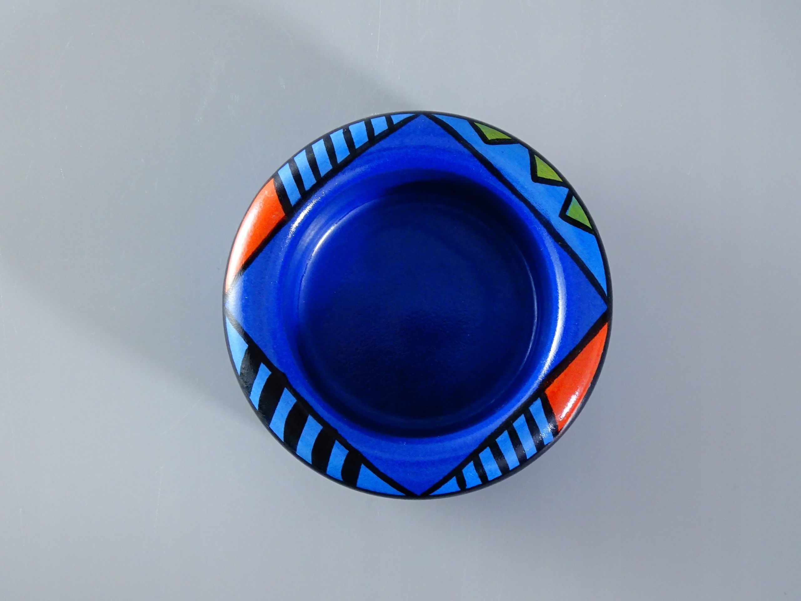 kmk indigo kultowy świecznik ceramiczny