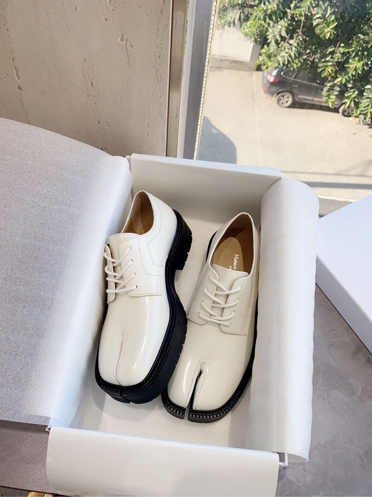 Maison Margiela, таби, броги, лоферы, белые, черные, 34-40