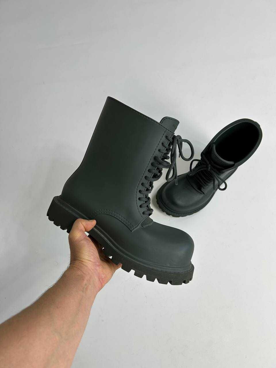 BALENCIAGA Steroid Boot Full Eva  ботинки  боты чоботи green зелені 42