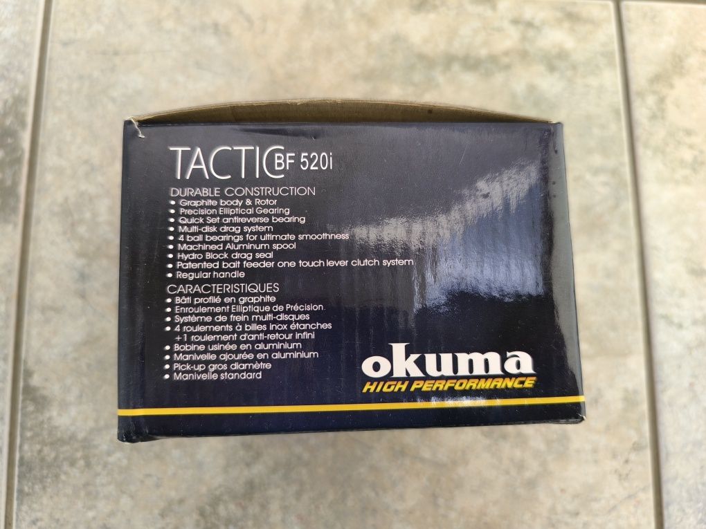 Kołowrotek OKUMA TACTIC BF 520i