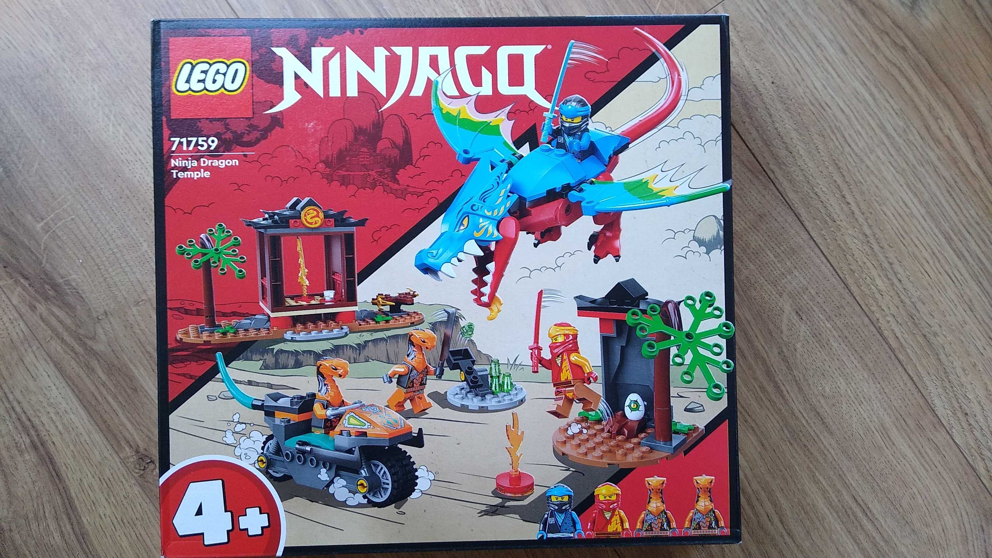 LEGO Ninjago 71759 - Świątynia ze smokiem ninja