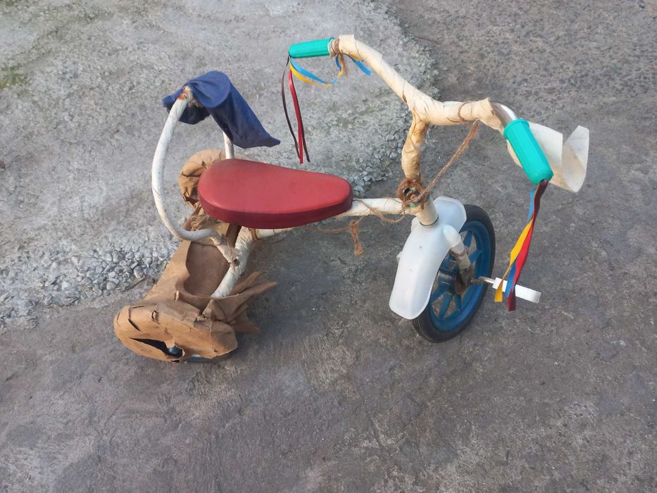 детский велосипед малыш ссср