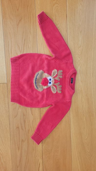 Next, sweterek świąteczny, renifer 80