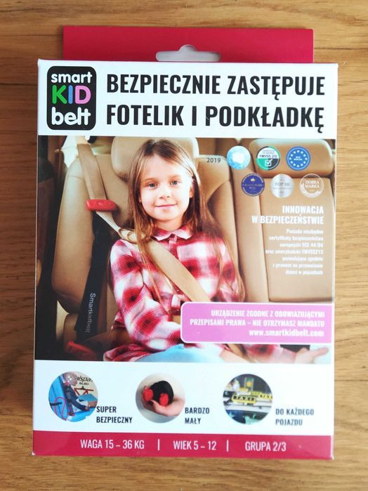 Uchwyt zapięcie do pasów Smart kid belt - nowe