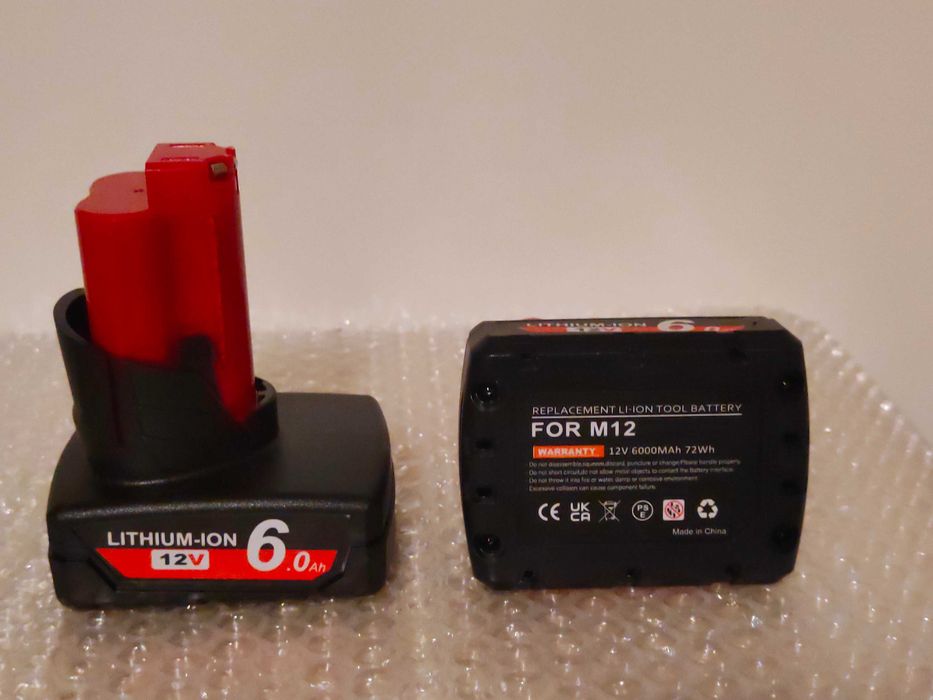 Akumulator bateria zamiennik do Milwaukee M12 6Ah 12V NOWY NAJTANIEJ