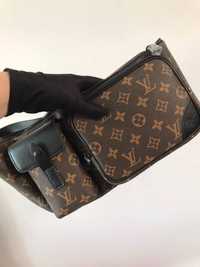 Сумочка бананка слінг в стилі louis vuitton