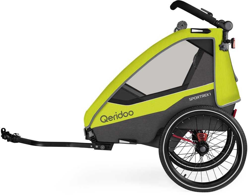 Przyczepka wózek jogger Qeridoo Sportrex 1 Lime