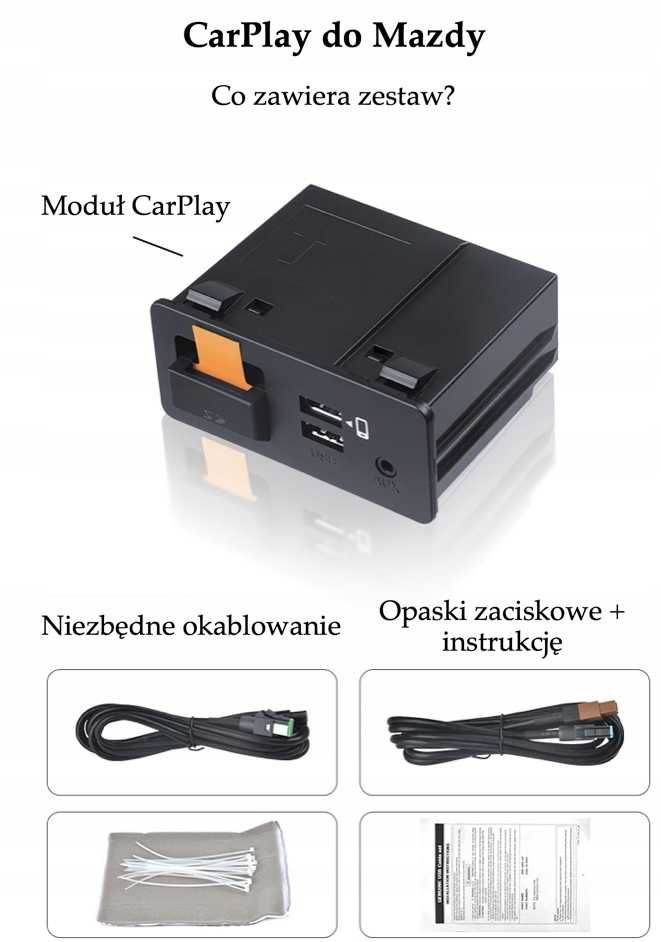 Moduł Apple Carplay Android Auto Mazda MZD Connect