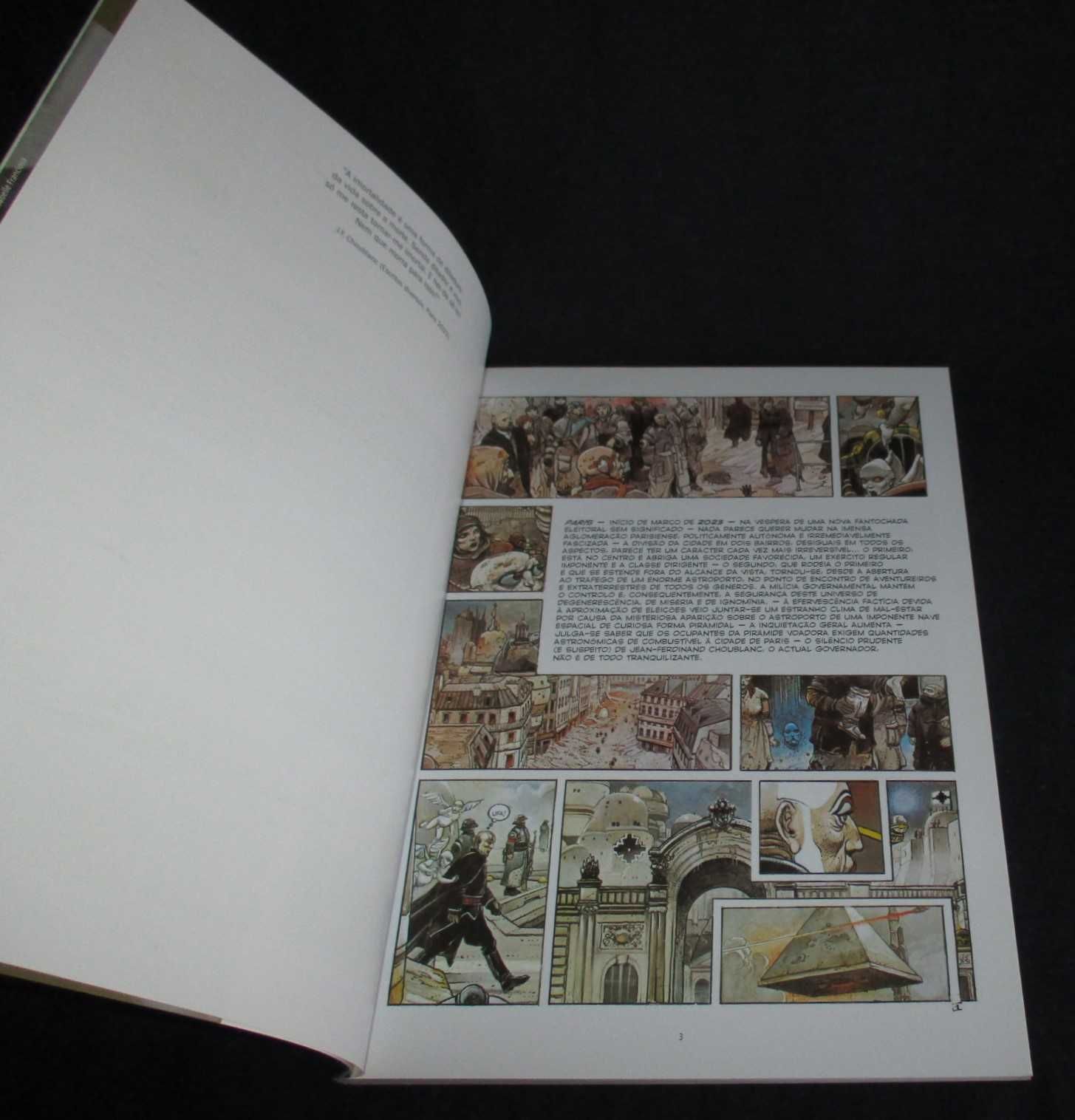 Livro BD A Feira dos Imortais / O Sono do Monstro Enki Bilal