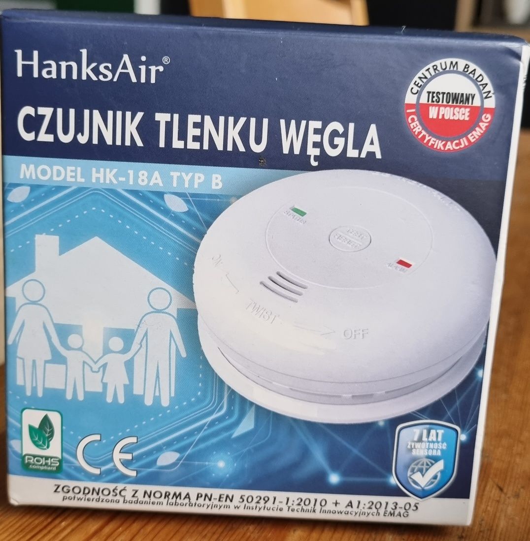 Czujnik tlenku węgla