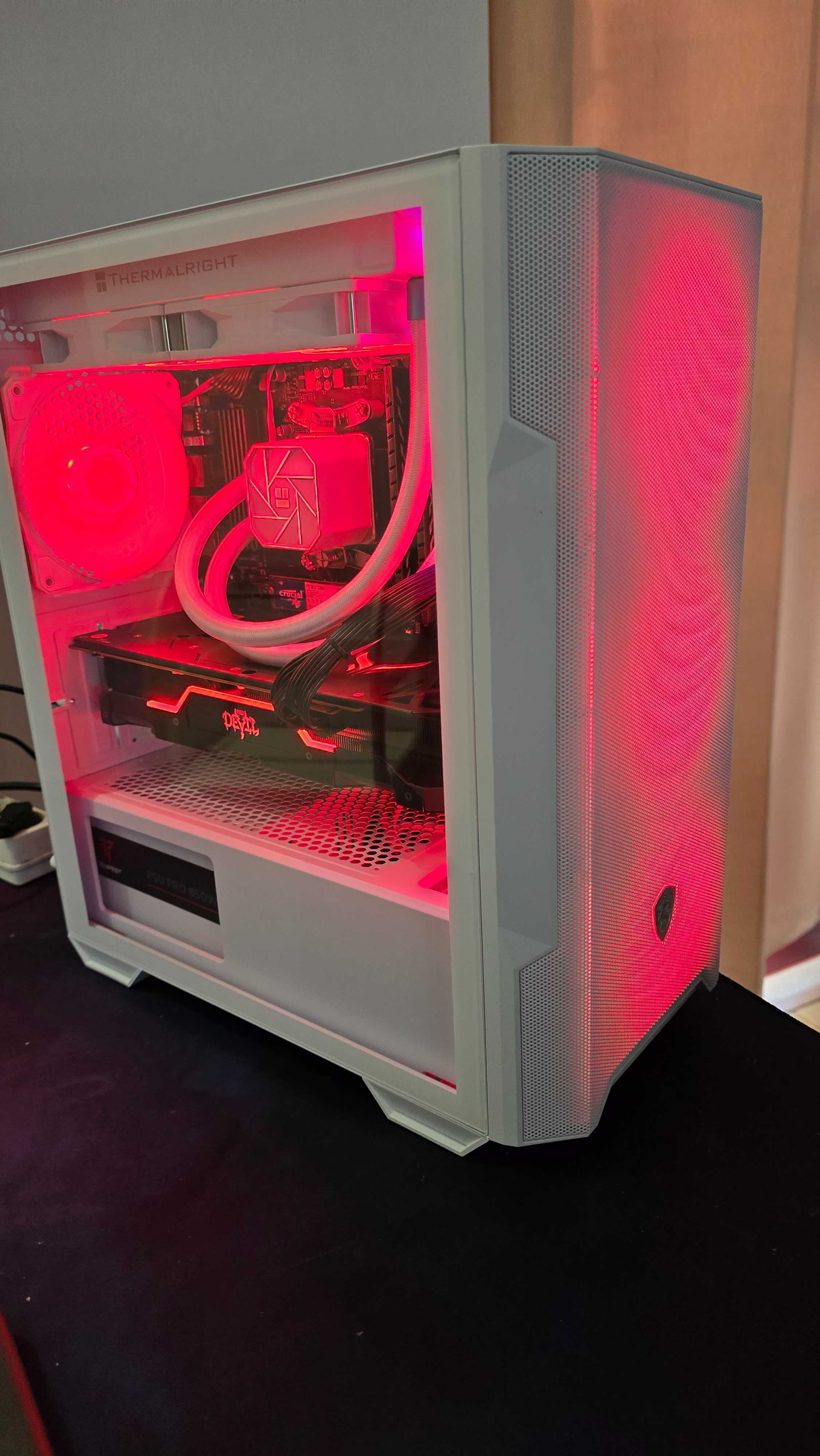 PC Gaming NOVO AMD 5800X, 32Gb, 1Tb, Watercooling
