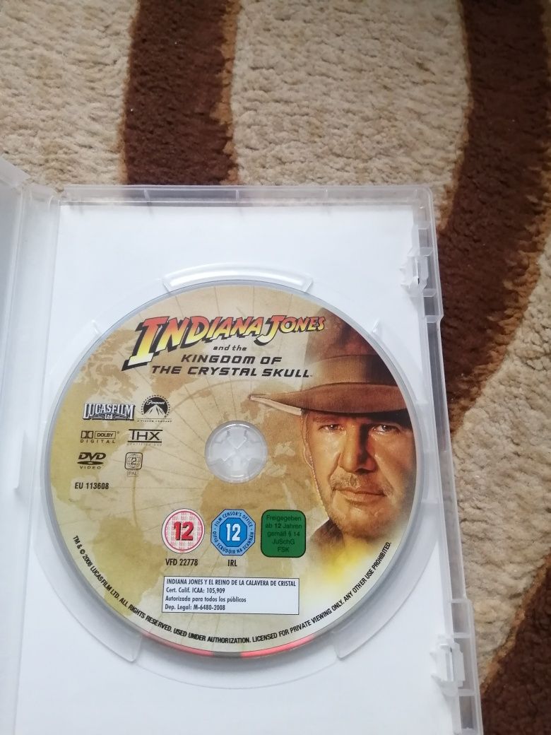 Film DVD Indiana Jones.