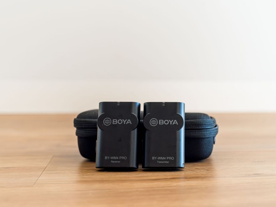 Microfone Sem Fios BOYA WM4 PRO K1 Novo