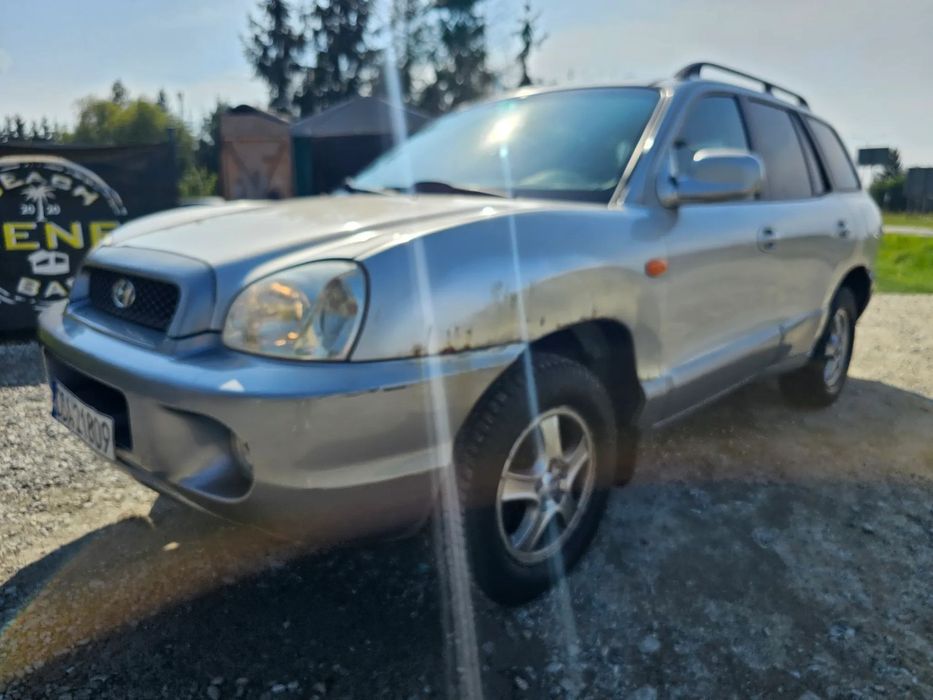 Hyundai Santa Fe 2003r! 2.0CRDi! 112KM! Elektryka! Klimatyzacja! Wspomaganie! Zamiana!