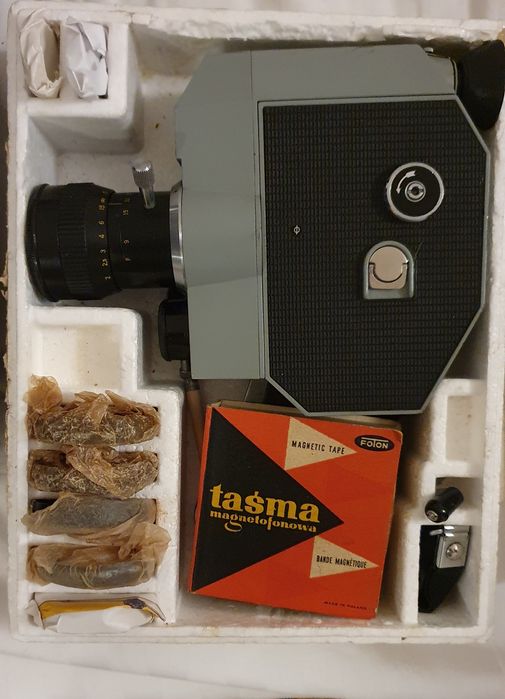 Stara rosyjska kamera USSR QUARZ ZOOM DS8M-3