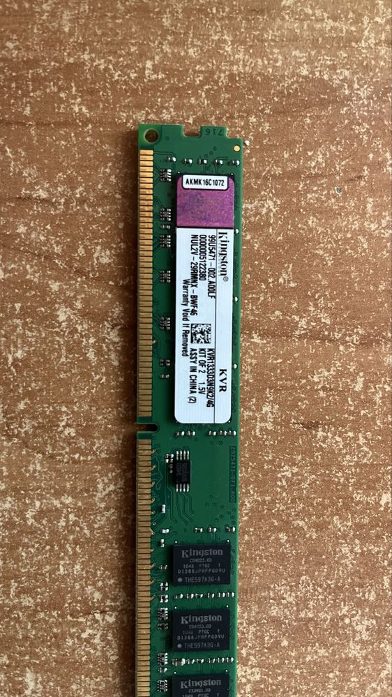 Pamiec RAM Kingston 1333 Ddr3 4gb i 2gb