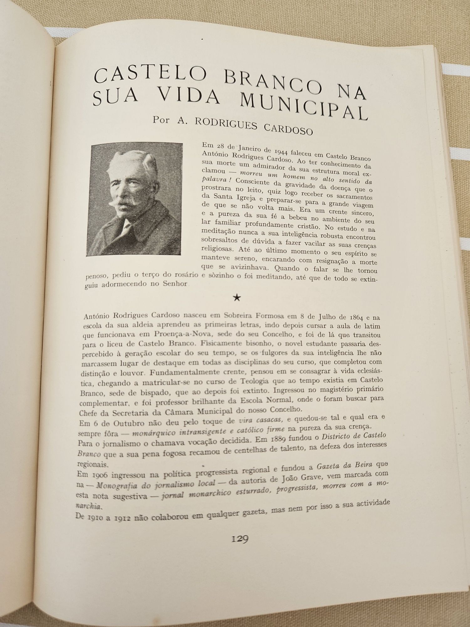 MONOGRAFIA 1950 - subsidios para a história regional da Beira Baixa