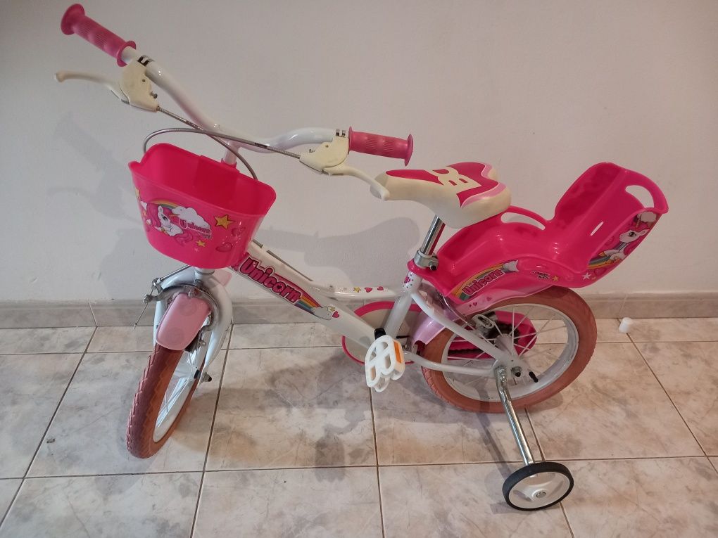 Bicicleta Unicórnio Aro 14"