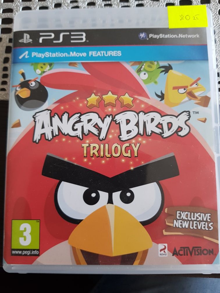 PS3 gra Angry Birds Trilogy