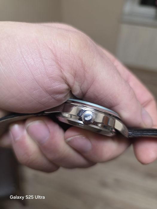 Piekny orient Automat na skórzanym pasku noszony bardzo malo