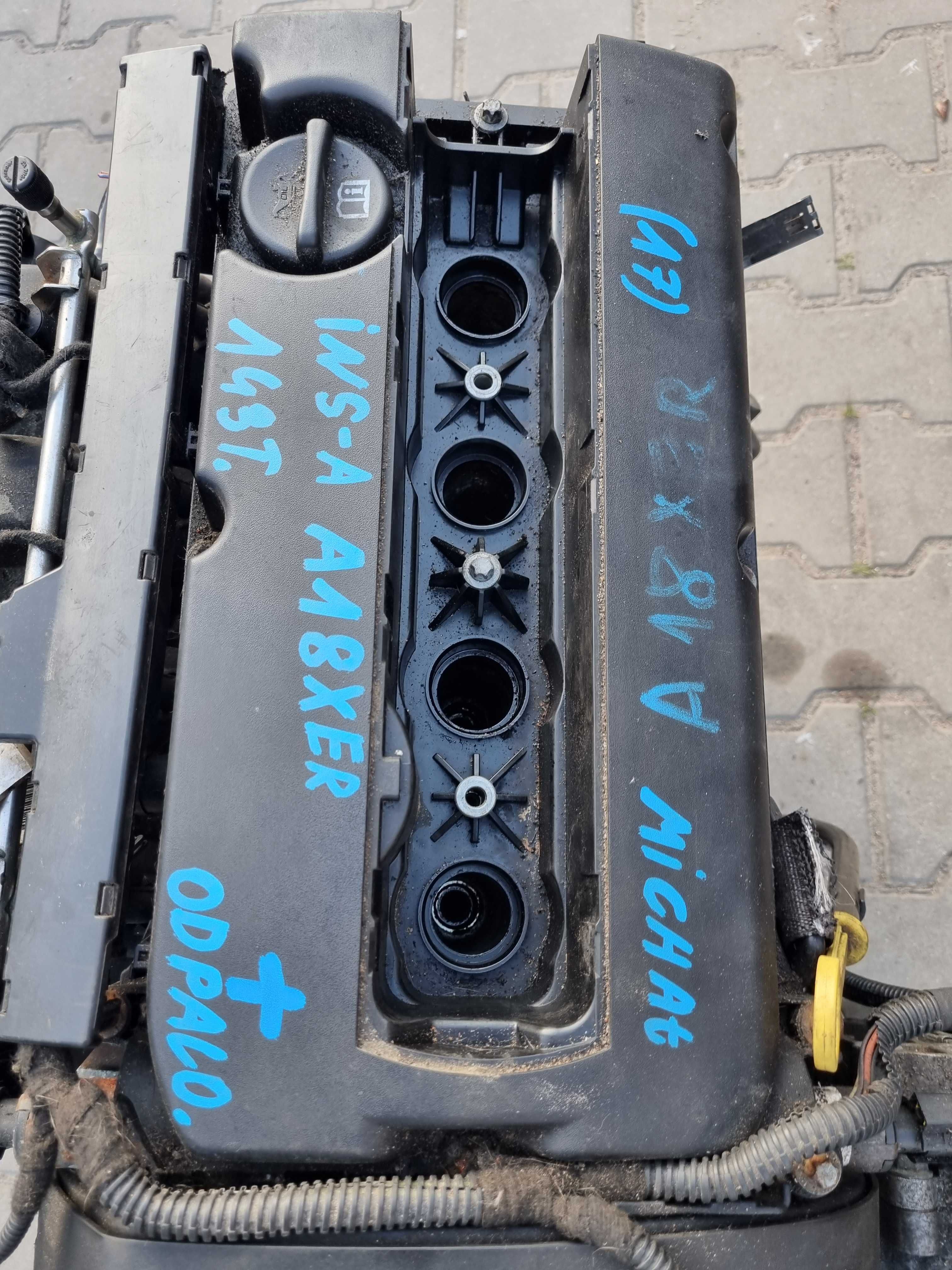 Opel Insignia A Silnik Kompletny A18XER 143000KM Przebiegu