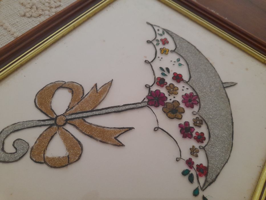 Quadro de um guarda-chuva