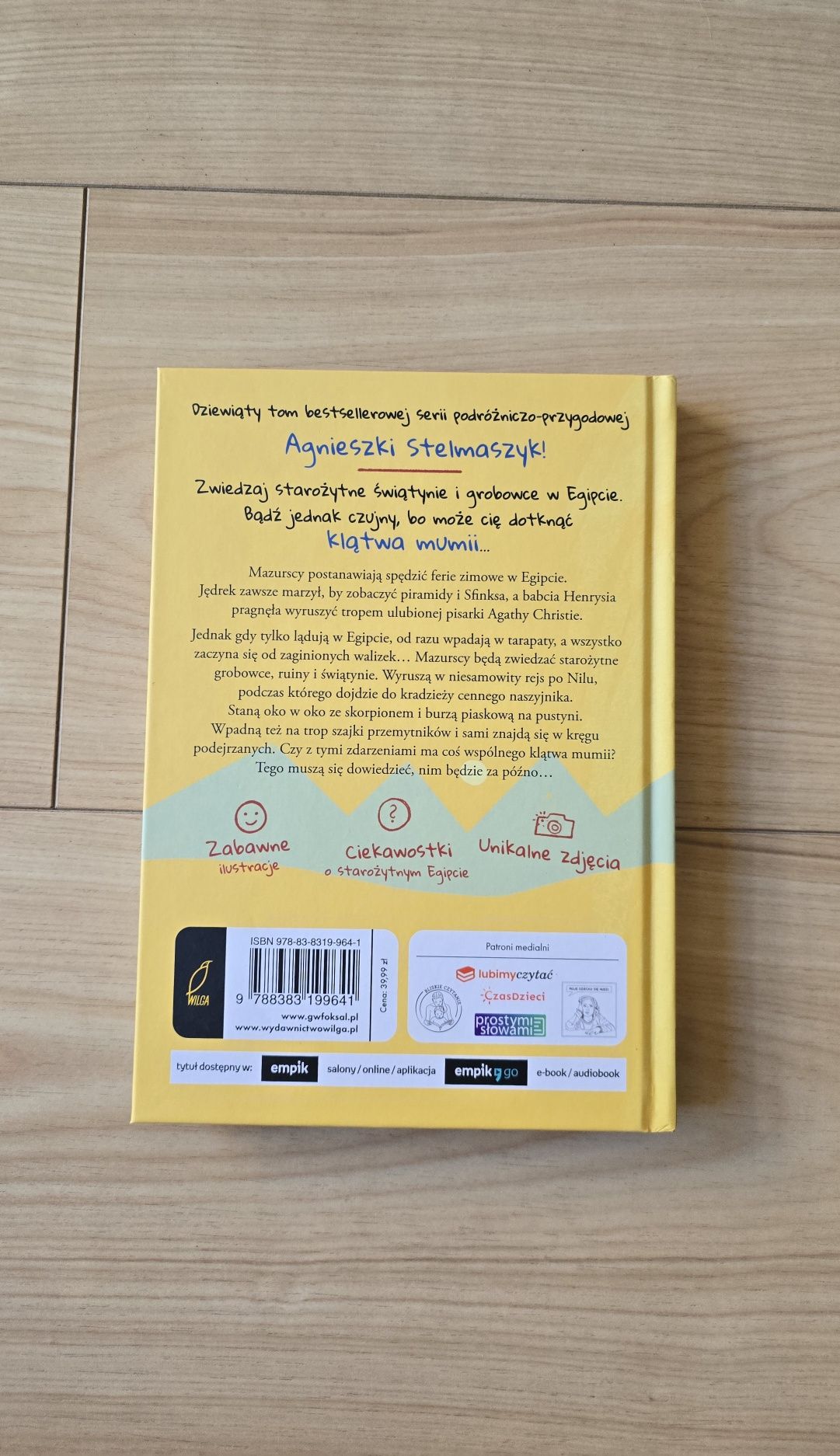 Mazurscy w podróży Klątwa Mumii Agnieszka Stelmaszyk Wilga