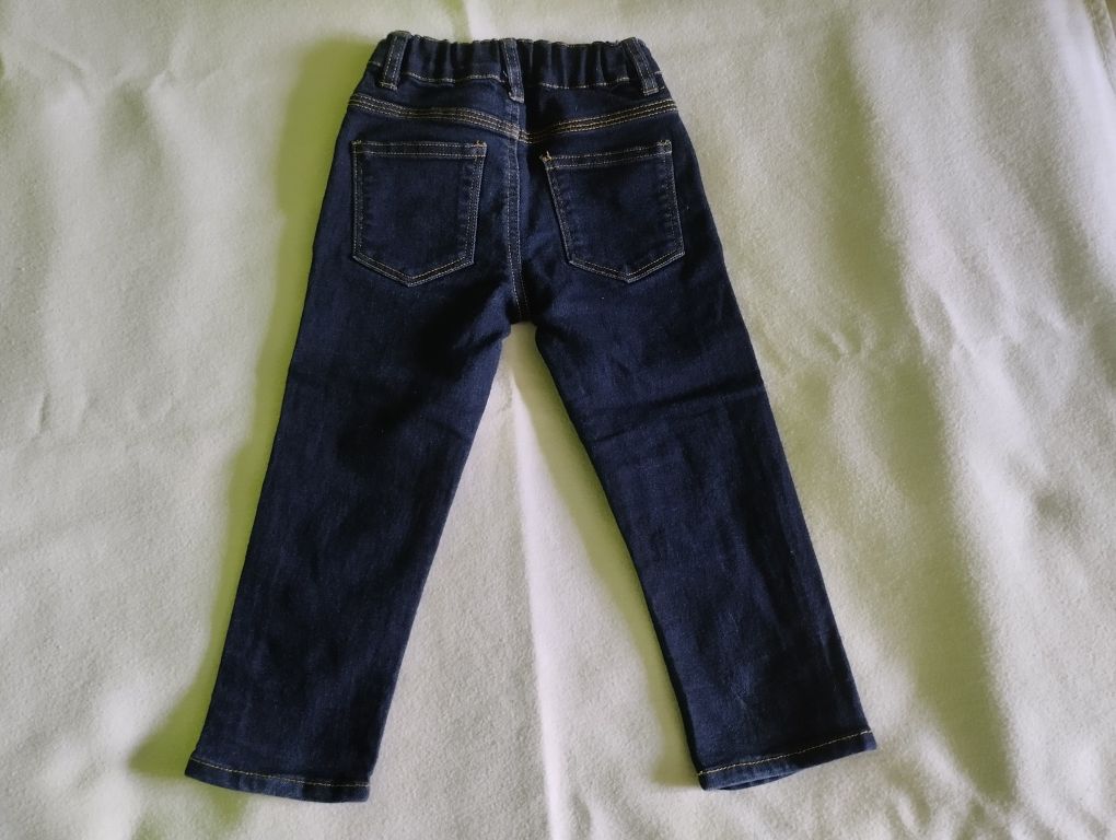 Spodnie jeans granatowy 2-3 lata