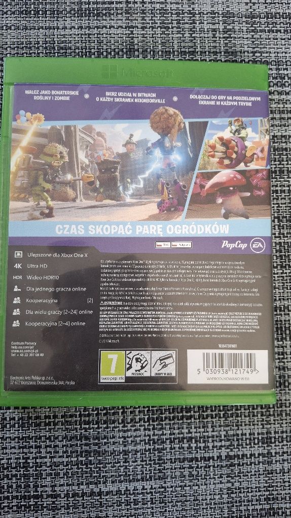 Gra x box one planets vs zombies