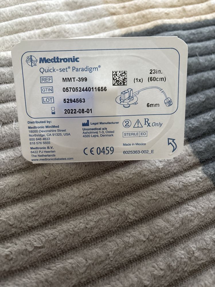 Медтронік Quick-set PARADIGM MMT-399