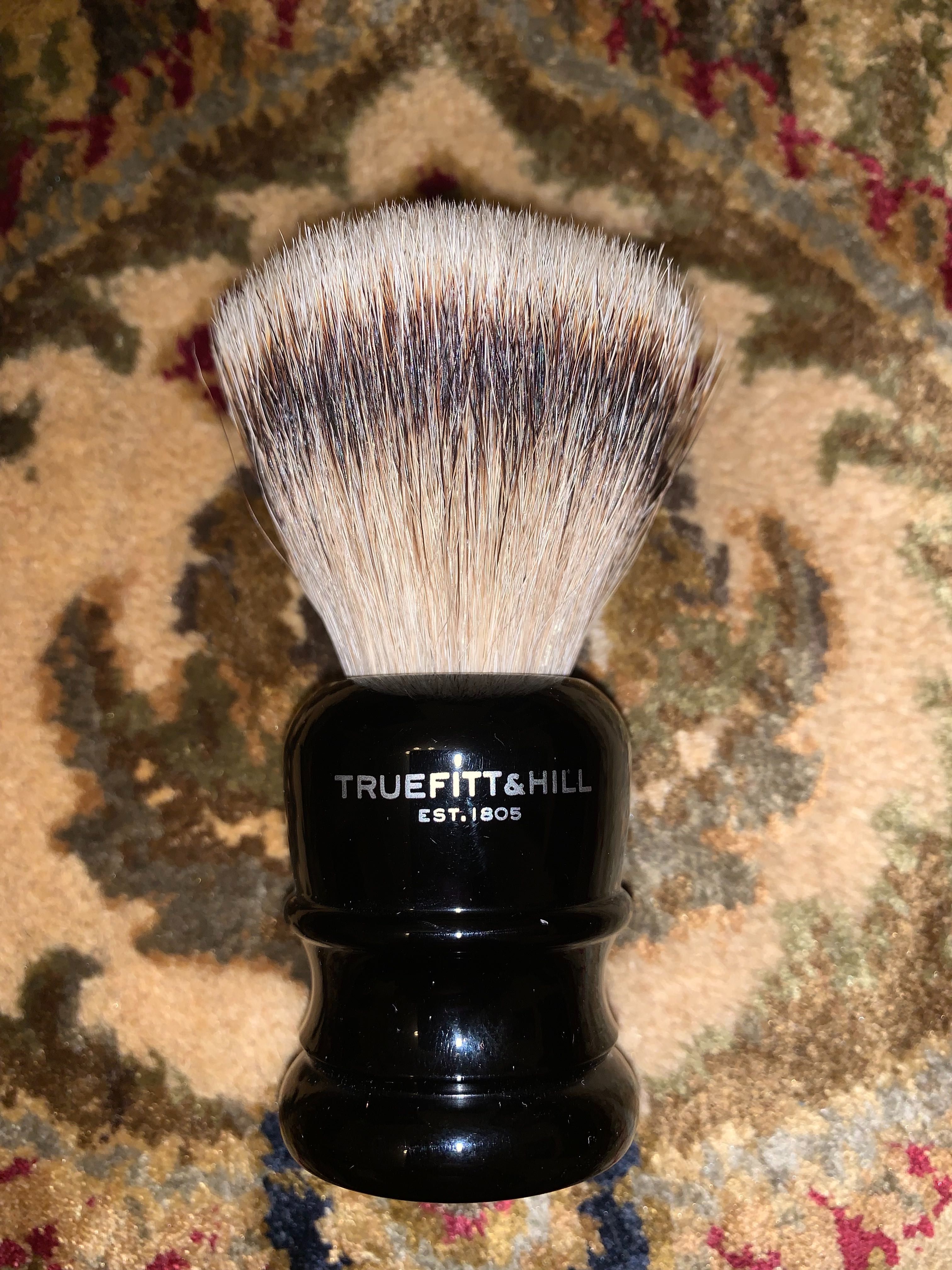 Помазок для бритья Truefitt & Hill Ebony Super Badger Brush