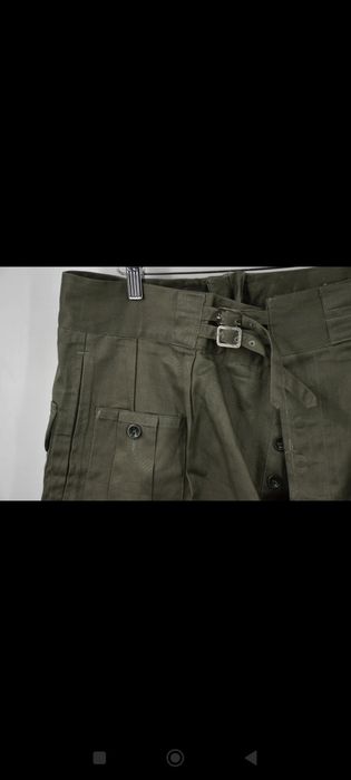 Spodnie british army ww2 jungle green