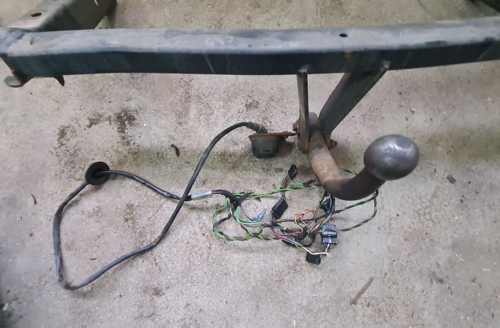 Orginalny HAK HOLOWNICZY Westfalia +wiązka Audi A6 C5 lift kombi 2003r