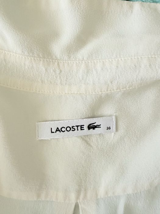 Продам шовкову блузку «lacoste” original, размер 36
