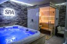 Apartament Złoty z jacuzzi profesjonalnym, sauna na wyłączność majówka