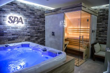 Apartament Spa Złoty z jacuzzi i sauną na wyłączność Boże Ciało