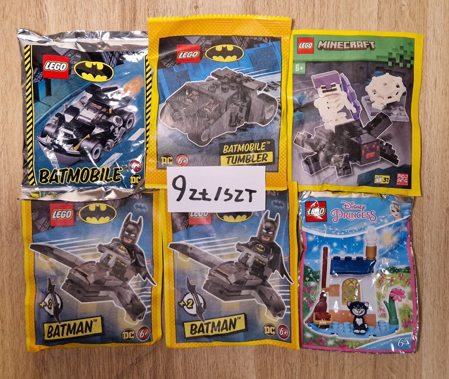 Lego Polibagi Star Wars City Ninjago Jurassic World Harry Potter