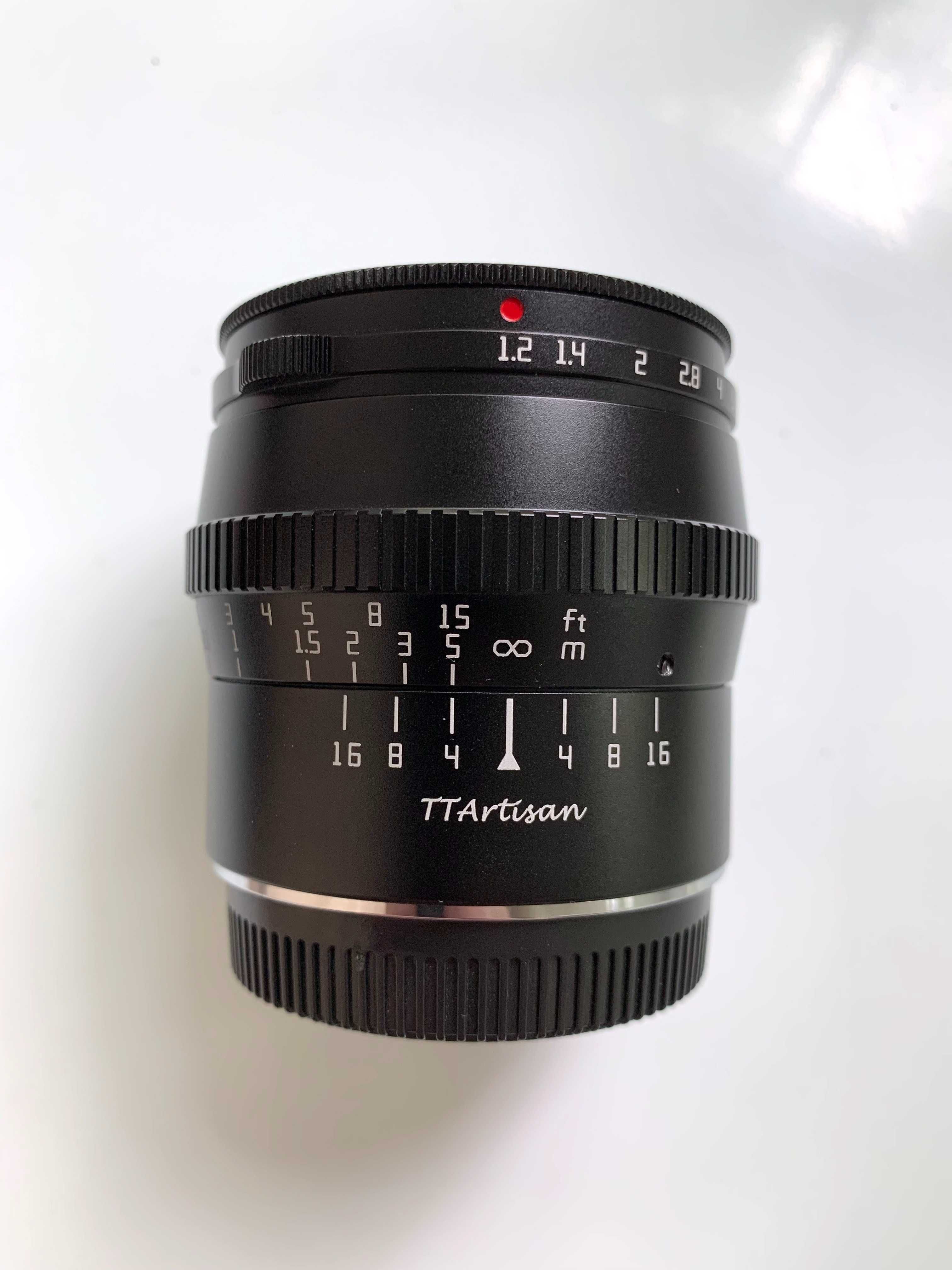 Об’єктив TTArtisan 50mm f/1.2 M43 MFT Panasonic Blackmagic Olympus