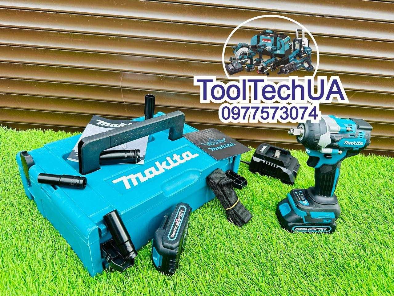 Гайковерт Імпакт Makita DTW500 BL Акумуляторний Безщітковий 36V-6Ah