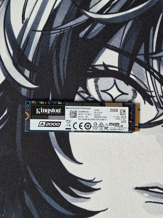 Nvme ssd m2 Kingston A2000 250гб