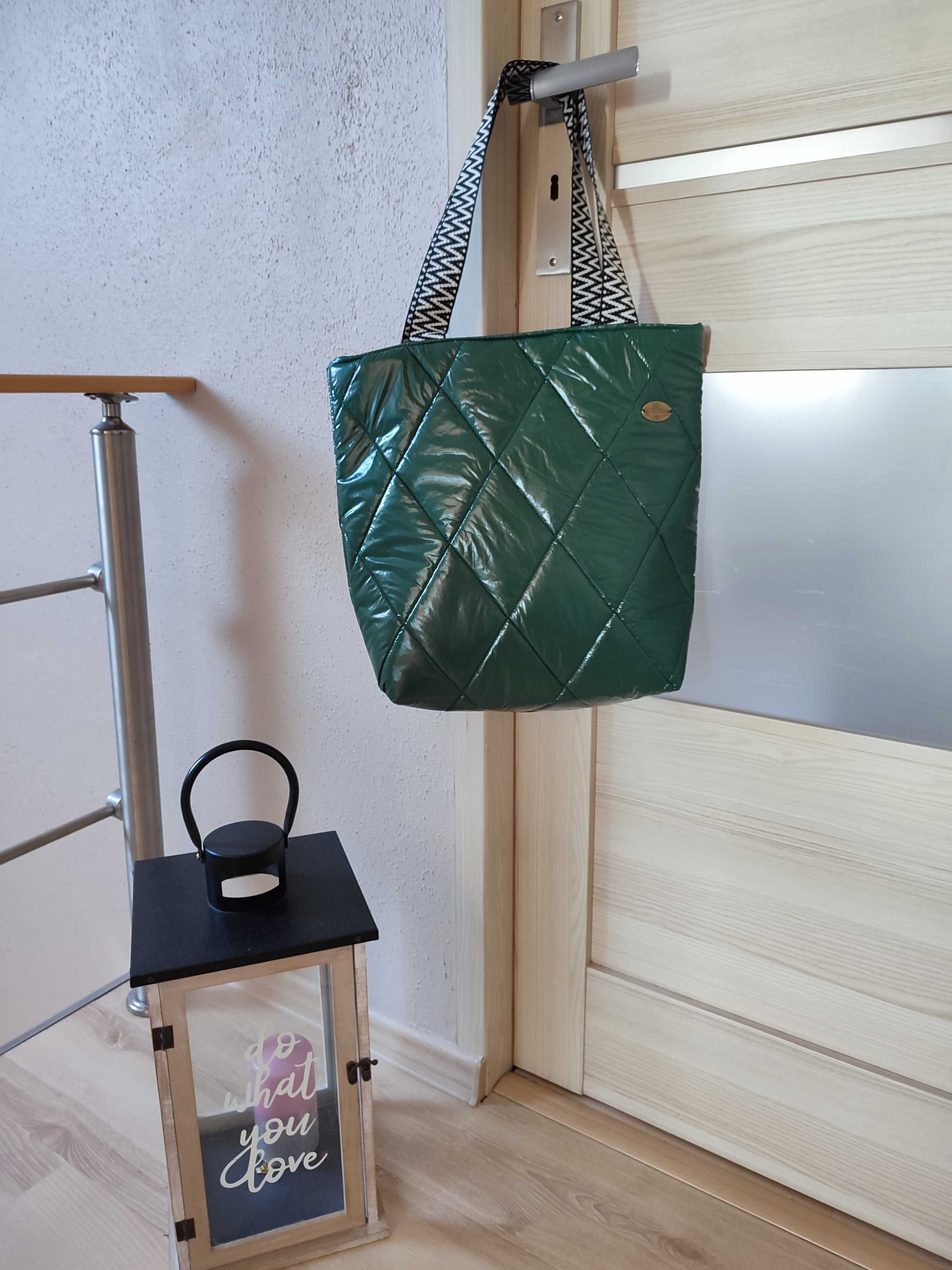 Torba pikowana shopper