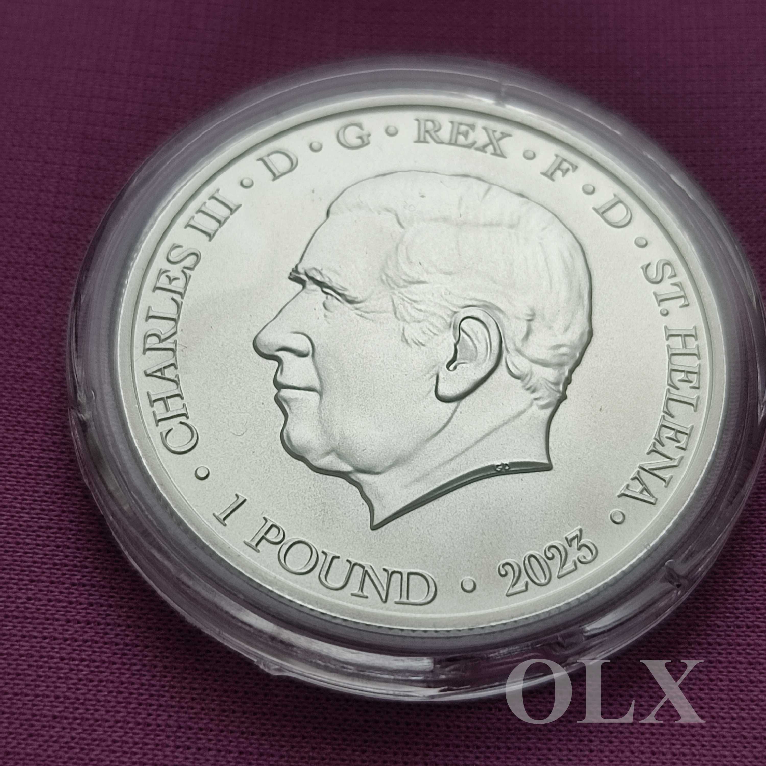 Монета  2023 г Остров Святой Елены