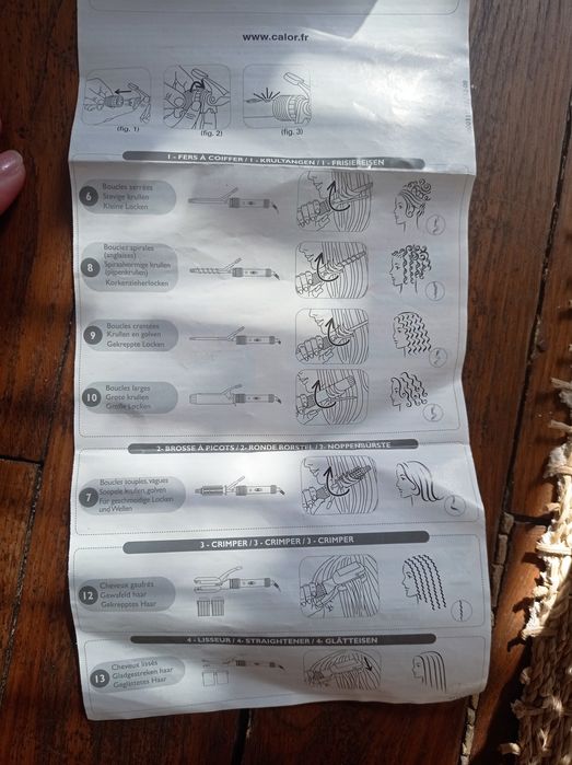 Багатофункціональний набір для укладання волосся 5-в-1 Calor